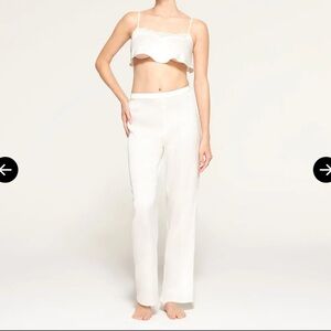 SKIMS Bridal Silk Pant | Marble